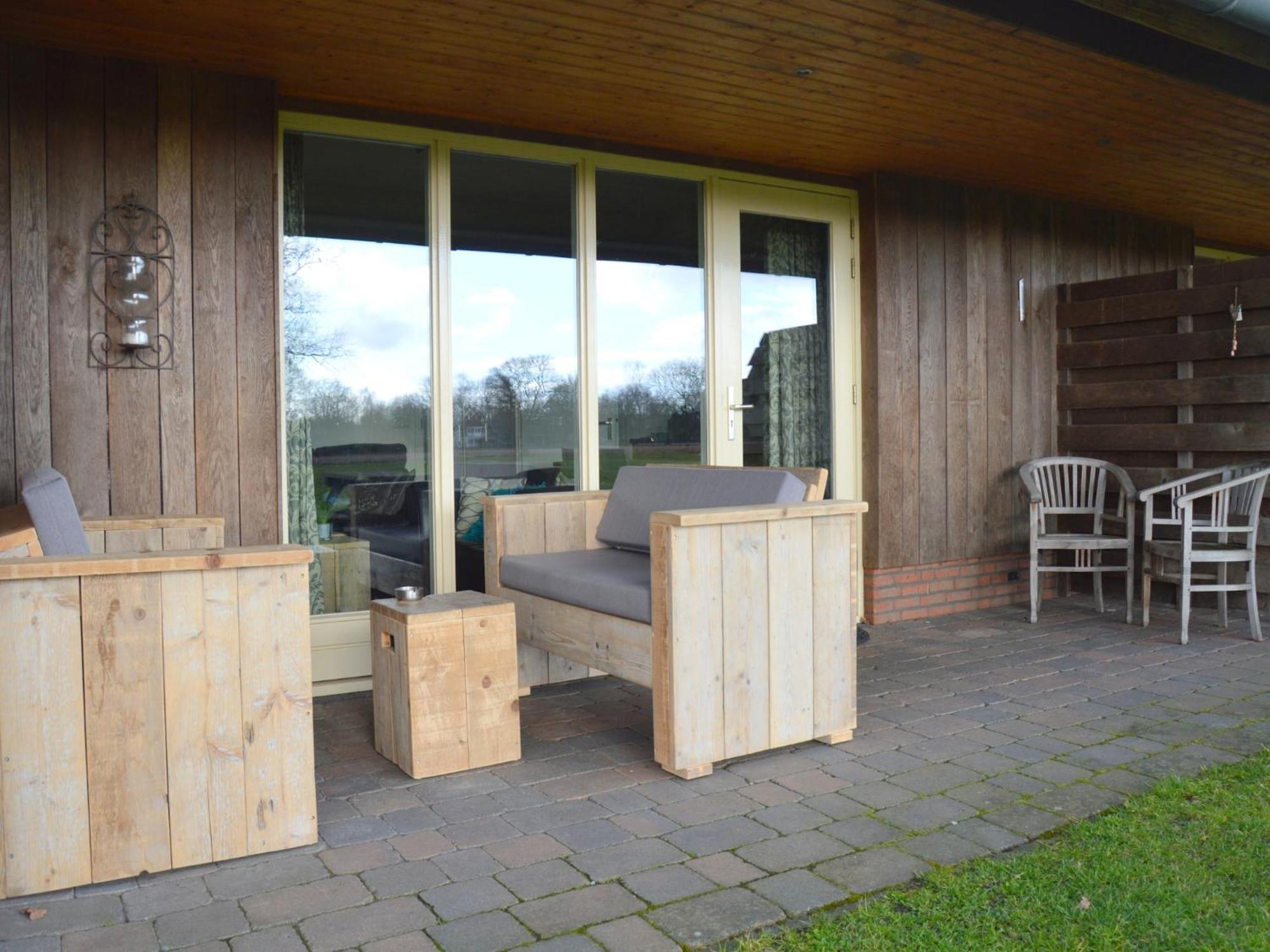 Holiday Home In Geesteren With Roof Terrace Garden Furniture Bagian luar foto