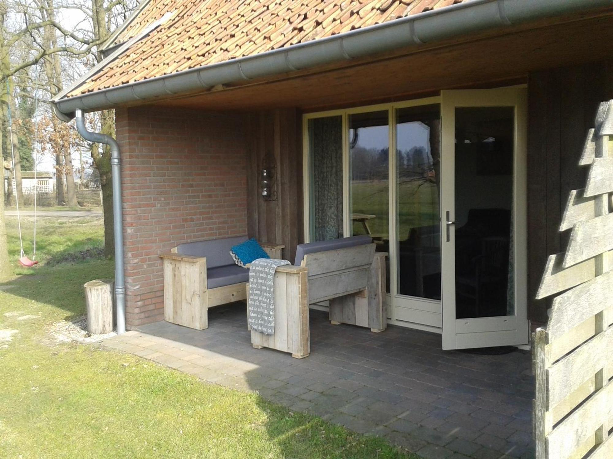 Holiday Home In Geesteren With Roof Terrace Garden Furniture Bagian luar foto