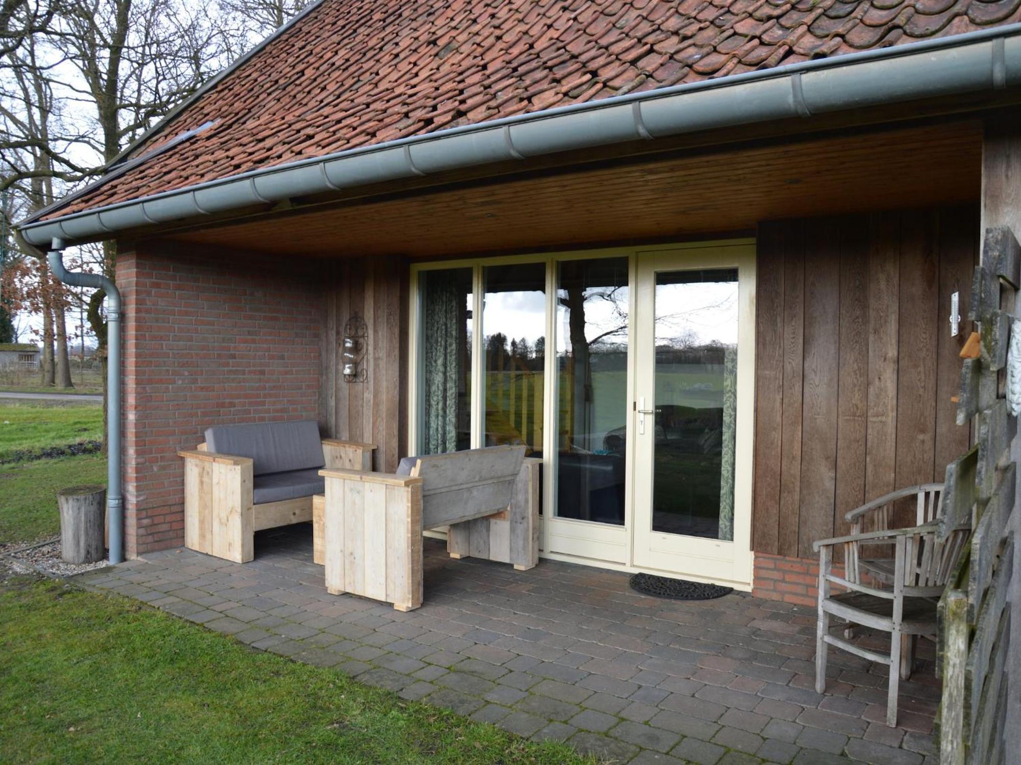 Holiday Home In Geesteren With Roof Terrace Garden Furniture Bagian luar foto