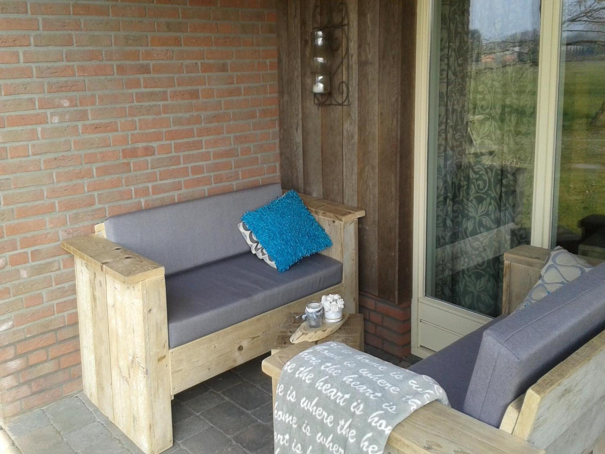 Holiday Home In Geesteren With Roof Terrace Garden Furniture Bagian luar foto