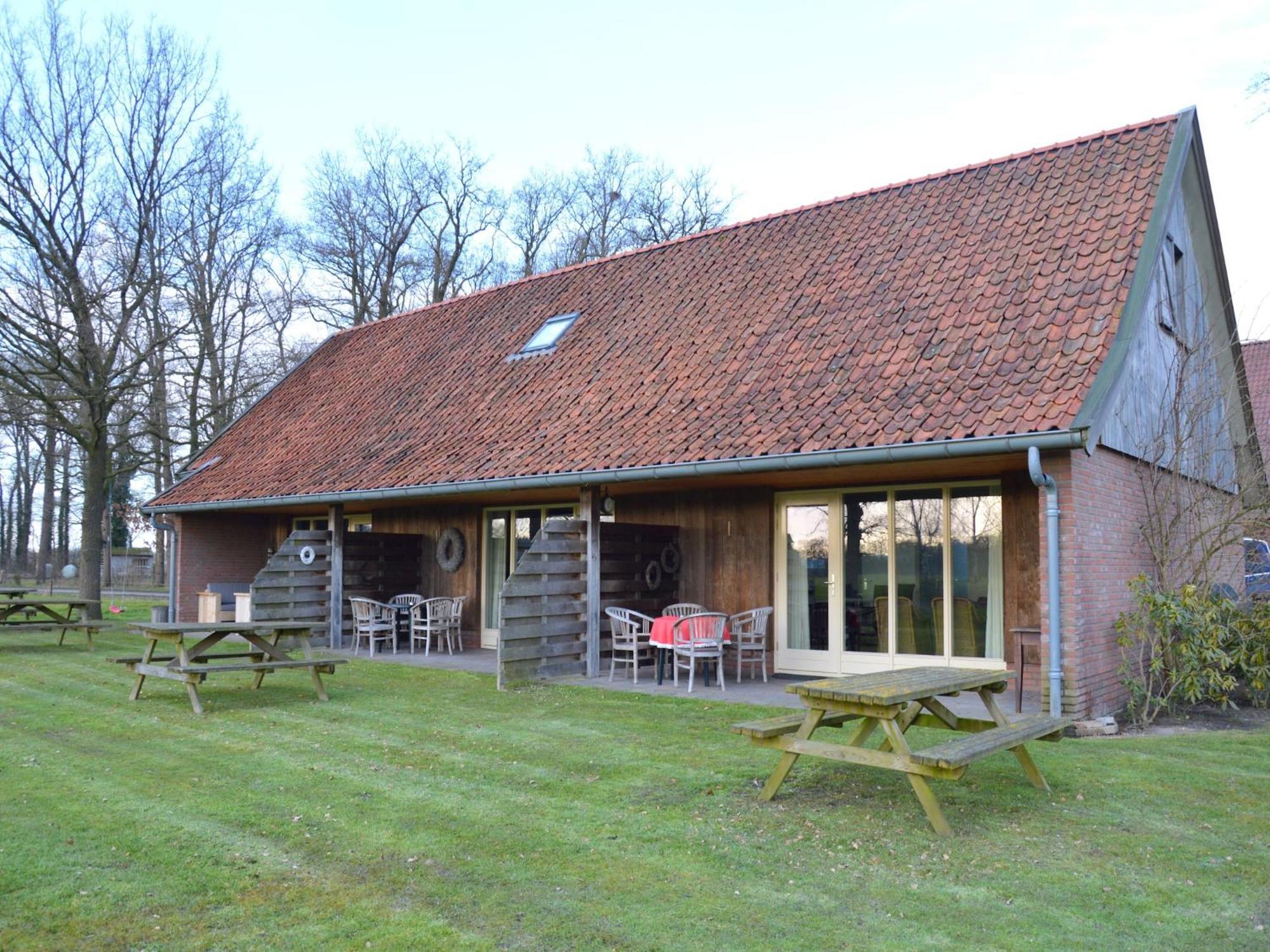 Holiday Home In Geesteren With Roof Terrace Garden Furniture Bagian luar foto